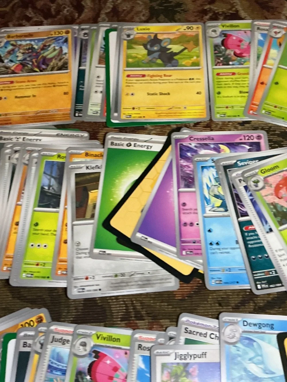Pokemon Bulk Card Lot of 115 cards from the 2020s